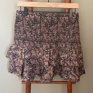 Madewell Tiered Mini Skirt, 8